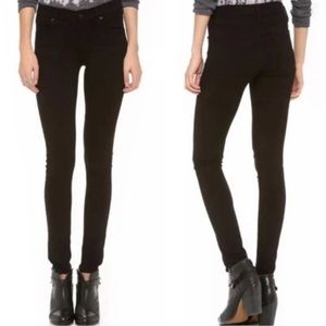 Agolde Colette black skinny jeans